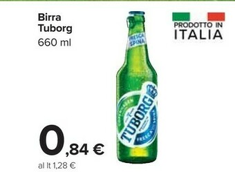 Carrefour Tuborg Birra offerta