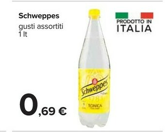 Carrefour Schweppes Bevande analcoliche offerta