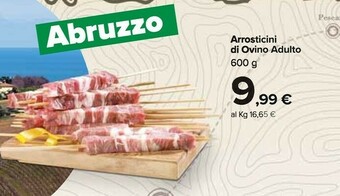 Carrefour Arrosticini offerta