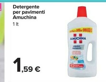 Carrefour Amuchina Pulizia pavimenti offerta