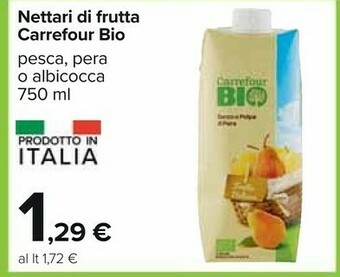 Carrefour Succhi di frutta offerta