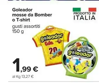 Carrefour Goleador Caramelle offerta