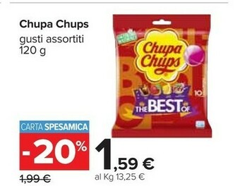 Carrefour Chupa chups Caramelle offerta