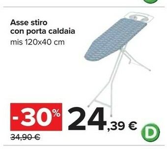 Carrefour Asse Stiro Con Porta Caldaia offerta