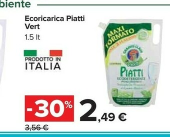 Carrefour Detersivo piatti offerta