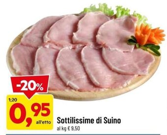 DPiù Sottilissime di Suino offerta