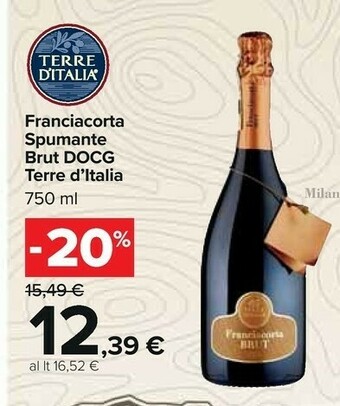 Carrefour Franciacorta Spumante offerta