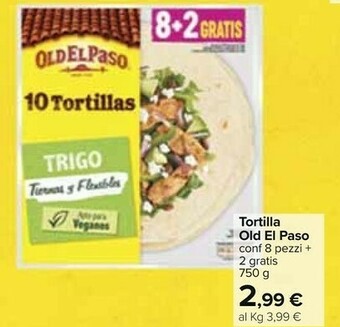 Carrefour Old el paso Snack offerta