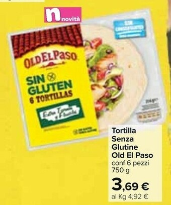 Carrefour Old el paso Snack offerta