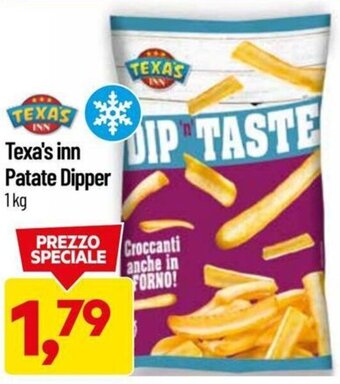 DPiù Texa's inn Patate Dipper 1 kg offerta