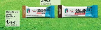 Carrefour Equilibra Barrette proteiche offerta