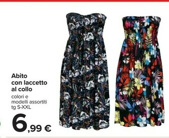 Carrefour Abito Con Laccetto Al Collo offerta