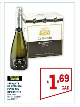 Metro Millesimato Prosecco offerta