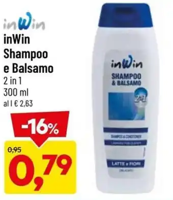 inWin Shampoo e Balsamo 2in1 300 ml