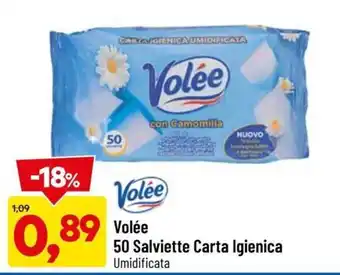 DPiù Volée 50 Salviette Carta Igienica offerta