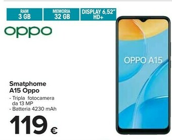Carrefour Oppo Smartphone android offerta