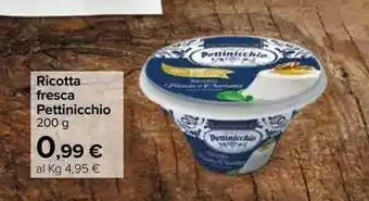 Carrefour Pettinicchio Ricotta offerta