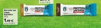 Carrefour Equilibra Barrette proteiche offerta
