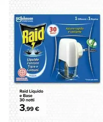 Carrefour Raid Raid Liquido E Base offerta