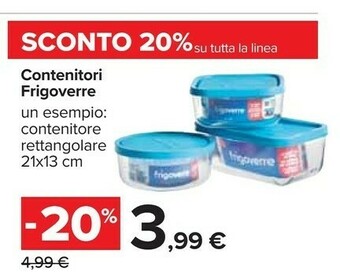 Carrefour Contenitori Frigoverre offerta