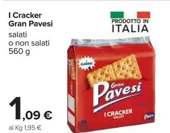 Carrefour Pavesi Crackers offerta