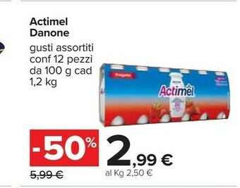Carrefour Actimel Actimel offerta