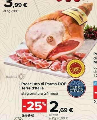 Carrefour Mutti Prosciutto di Parma offerta