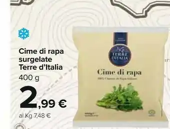 Carrefour Terre d'Italia Verdure offerta