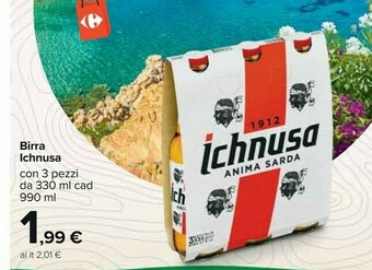 Carrefour Ichnusa Birra offerta