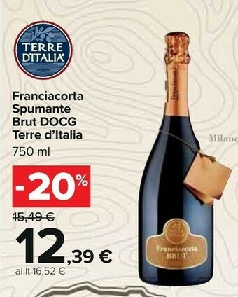 Carrefour Franciacorta Spumante offerta