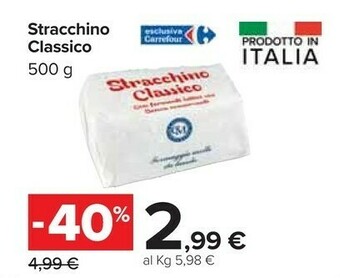 Carrefour Stracchino offerta