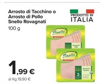 Carrefour Rovagnati Salumi offerta