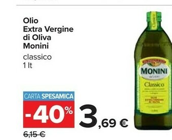 Carrefour Monini Olio extravergine di oliva offerta