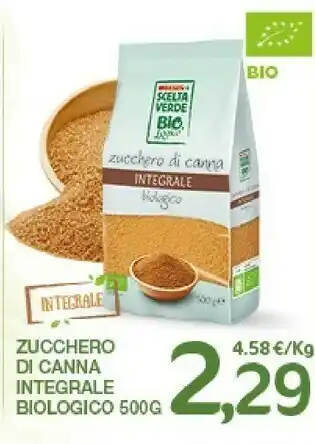 Despar Zucchero Di Canna Integrale Biologico 500 G(ml) offerta