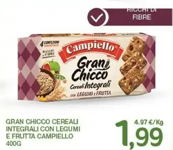 Campiello Gran Chicco Cereali Integrali Con Legumi E Frutta 400 G(ml)