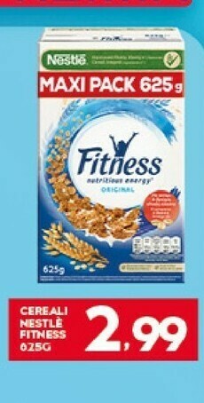 Despar Nestlè Cereali Fitness offerta