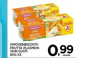 Despar Plasmon Omogeneizzato Frutta offerta