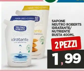 Despar Neutro Roberts Sapone Idratante/ Nutriente Busta offerta