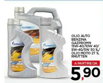 Rhütten Olio Auto Benzina Gazpromn