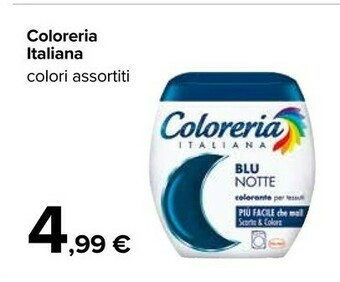 Carrefour Coloreria Italiana Detersivo lavatrice offerta