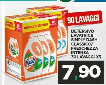 Despar Dash Detersivo Lavatrice Simply Classico/ Freschezza Intensa 30 Lavaggi offerta