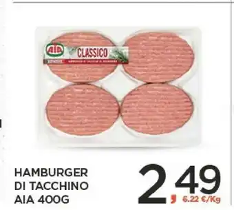 Despar Aia Hamburger Di Tacchino 400g offerta