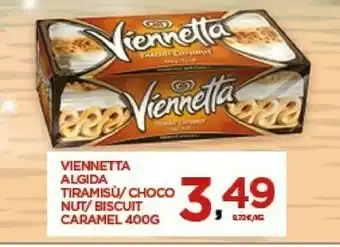 Despar Algida Viennetta Biscuit Caramel 400 G(ml) offerta