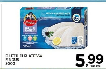 Despar Findus Filetti Di Platessa 300 G(ml) offerta