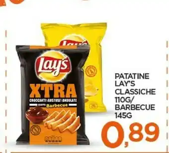Despar Lay's Patatine Classiche Xtra 110 G(ml) offerta