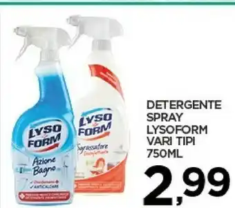 Despar Lysoform Detergente Spray Vari Tipi offerta