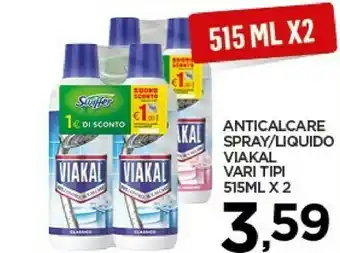 Despar Viakal Anticalcare Spray/Liquido Vari Tipi offerta