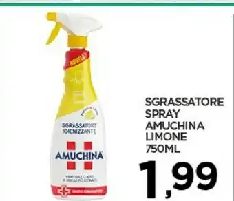 Despar Amuchina Sgrassatore Spray Limone offerta