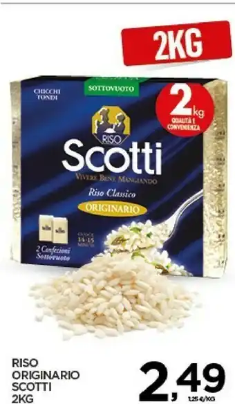 Despar Scotti Riso Classico Originario offerta