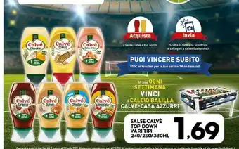 Despar Calvè Salsa Burger 250 G(ml) offerta